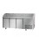 Tavolo refrigerato pizza GN1/1 con 3 porte e piano in granito mod PZ03EKOGN