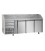 Tavolo refrigerato pizza GN1/1 con 3 porte , gruppo motore a sinistra, 3 cassetti neutri e piano in granito mod PZ03EKOC3SX