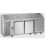 Tavolo refrigerato pizza GN1/1 con 2 porte, gruppo motore a sinistra, 6 cassetti neutri e piano in granito mod PZ03EKOC6SX