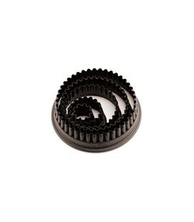 Set tagliapasta rotondo festonato, 6 pz