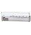 Vetrina refrigerata in acciaio inox per vaschette GN1/4 con vetri piani temperati con gruppo motore a sinistra mod VR4240VDSX