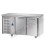 Tavolo refrigerato GN1/1 a temperatura normale con 2 porte e gruppo motore a sinistra mod TF02EKOGNSX