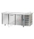 Tavolo refrigerato GN1/1 a temperatura normale con 3 porte senza piano di lavoro mod TF03EKOSP