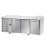 Tavolo refrigerato GN1/1 con 3 porte, gruppo motore a sinistra, senza piano di lavoro mod TF03EKOSPSX