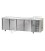 Tavolo refrigerato GN1/1 con 4 porte, senza piano di lavoro mod TF04EKOSP