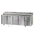 Tavolo refrigerato Snack GN1/1 con 4 porte mod TF04EKOGNSK