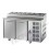 Tavolo refrigerato Snack GN1/1 a temperatura normale con 2 porte mod TF02EKOGNSK
