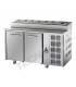 Tavolo refrigerato Snack GN1/1 a temperatura normale con 2 porte mod TF02EKOGNSK