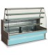 Espositore refrigerato orizzontale con vetri curvi standard mod RIVOVC/100