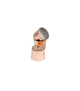 Stampo scanalato, set 3 pz