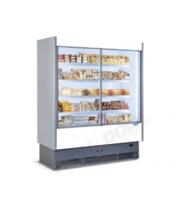Espositore refrigerato verticale versione salumi e latticini mod VULCANOVS60SL/150
