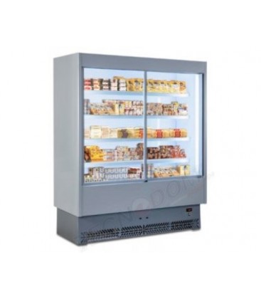 Espositore refrigerato verticale versione salumi e latticini mod VULCANOVS60SLINOX/150