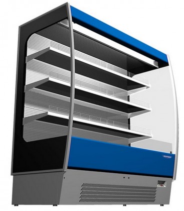 Espositore refrigerato verticale versione salumi e latticini mod LIDOSL/125