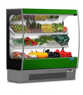 Espositore refrigerato verticale versione frutta e verdura mod LIDOFVINOX/100