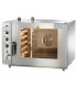 Forno a gas misto convezione/vapore diretto per gastronomia GN1/1 mod GE/10M