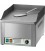 Fry top elettrico da banco mod FRY1L