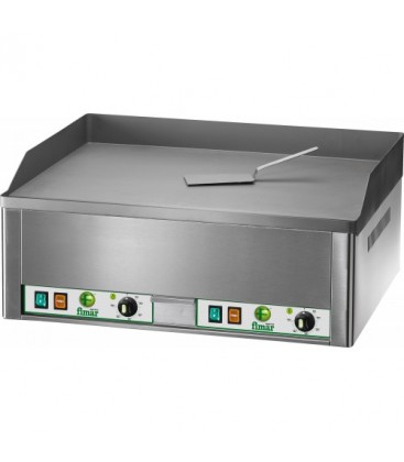 Fry top elettrico da banco mod FRY2L