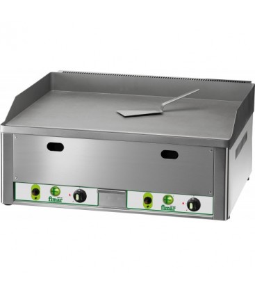 Fry top a gas da banco mod FRY2LM