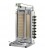 Gyros a gas macchina cuoci kebab mod GYR80MD