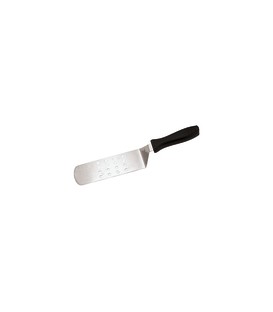 Spatola per hamburger forata