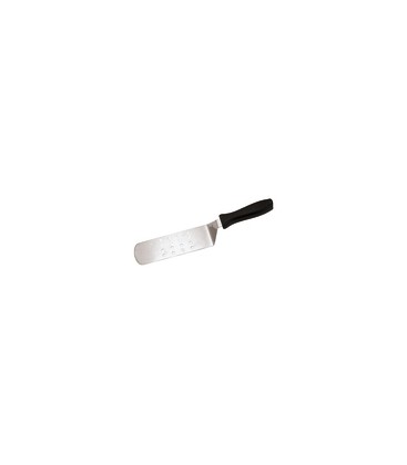 Spatola per hamburger forata