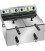 Friggitrice elettrica da 8+8Lt mod FR88R