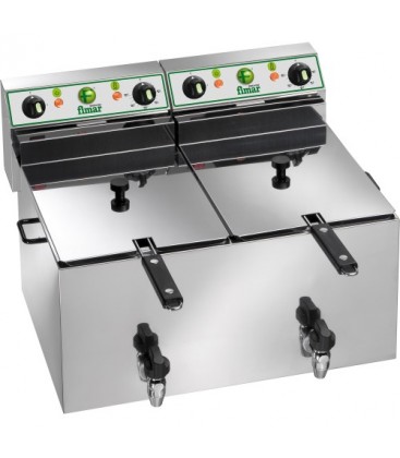 Friggitrice elettrica da 8+8Lt mod FR88R