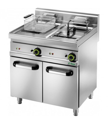 Friggitrice elettrica da 18+18Lt mod SFM18D