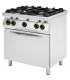 Cucina a gas 4 fuochi con forno mod CC74FEV