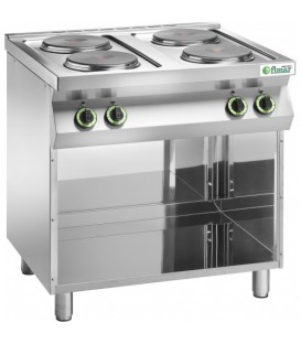 Cucina con 4 piastre elettriche mod CC74P