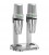 Frullatore per frappè professionale con doppio bicchiere da 0.55+0.55Lt mod FP2I