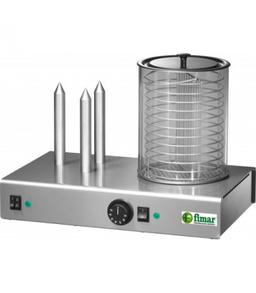 Cuoci hotdog elettrico mod WD3