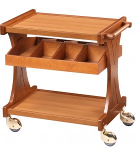 Carrello di servizio in legno mod CL2590
