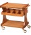 Carrello di servizio in legno mod CL2590