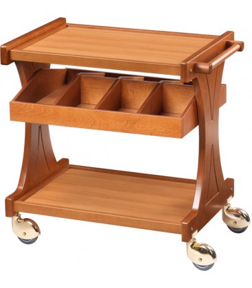 Carrello di servizio in legno mod CL2590