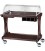 Carrello di servizio in legno con cupola mod CL2260W