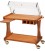 Carrello di servizio in legno con coperchio mod CL2350