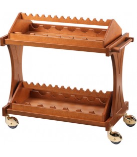 Espositore per vini in legno mod CL2550