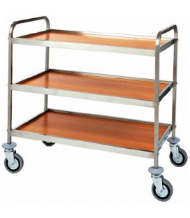 Carrello di servizio in acciaio inox CA1051