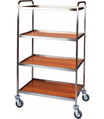 Carrello di servizio in acciaio inox CA1071