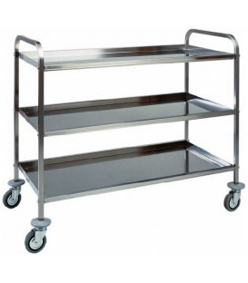 Carrello di servizio in acciaio inox CA1385