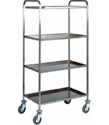 Carrello di servizio in acciaio inox CA1380