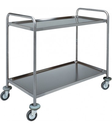 Carrello di servizio in acciaio inox CA1390