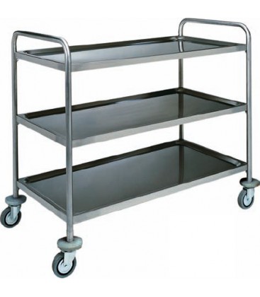 Carrello di servizio in acciaio inox CA1410
