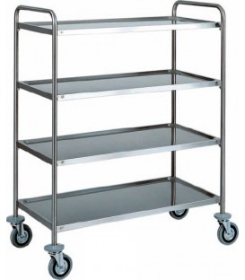 Carrello di servizio in acciaio inox CA1424