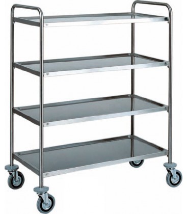 Carrello di servizio in acciaio inox CA1424