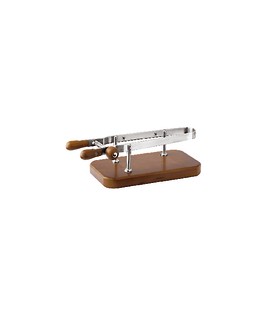 Ferma prosciutto base legno