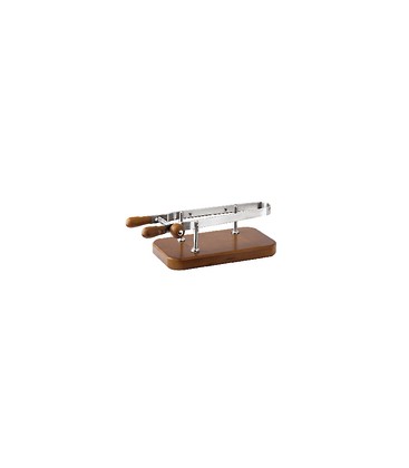 Ferma prosciutto base legno