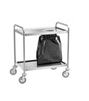 Carrello di servizio in acciaio inox CA1390