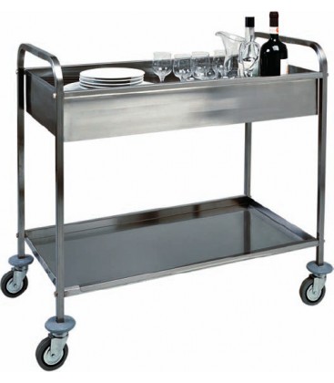 Carrello di servizio in acciaio inox CA1388